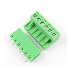 Pluggable Terminal Block 6-Pin