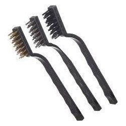 Small Wire Brush Set, 3 Pieces
