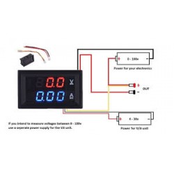 LED Digital Voltmeter DC...